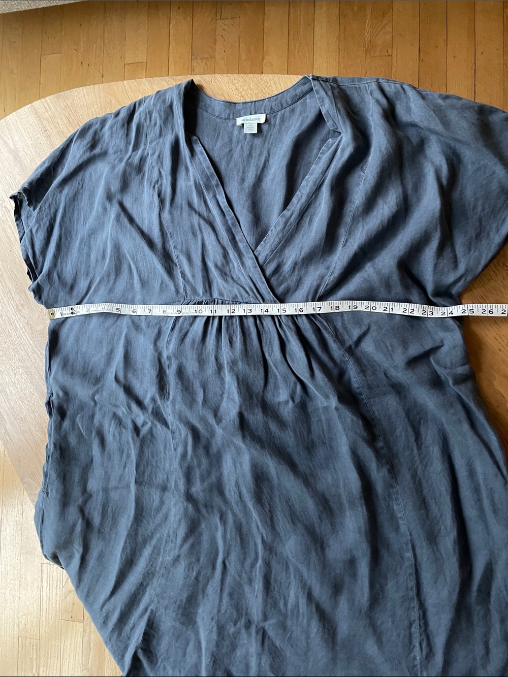 Sundance Linen V Neck Mini Dress
Slate Blue - Picture 5 of 6